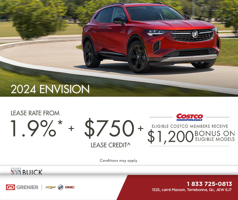 Get the 2024 Buick Envision