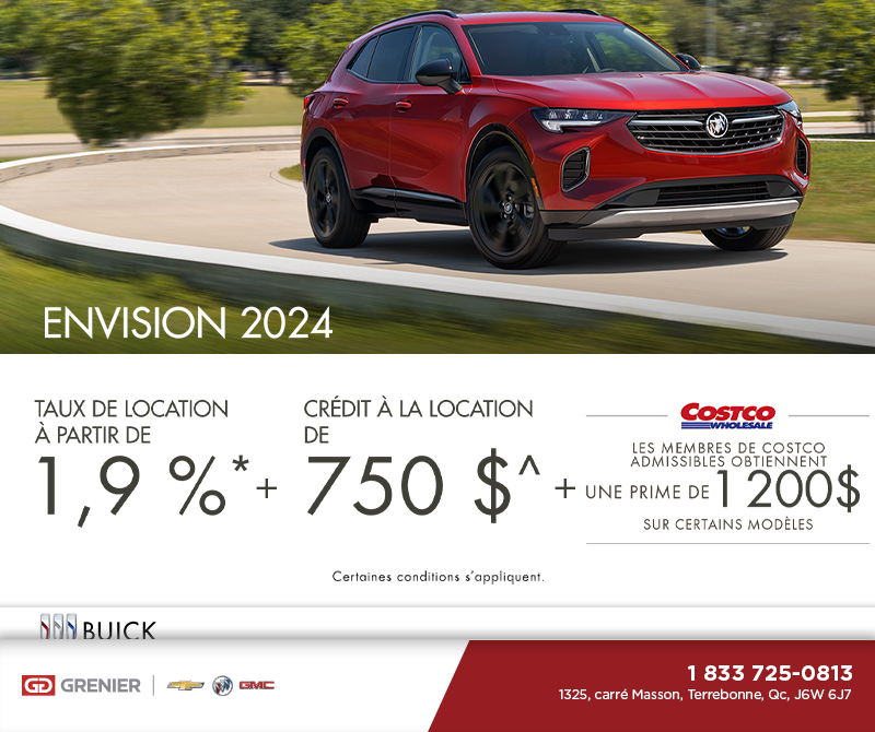 Procurez-vous la Buick Envision 2024
