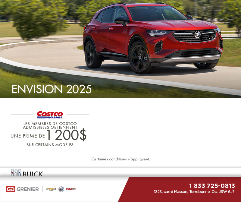 Procurez-vous la Buick Envision 2025