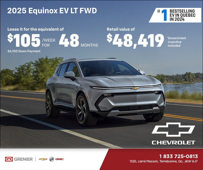 Get the 2025 Chevrolet Equinox EV