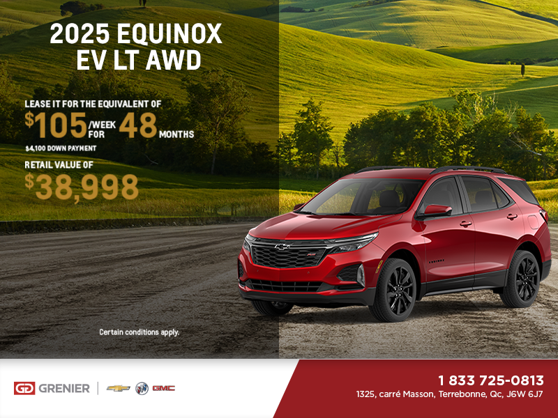 Get the 2025 Chevrolet Equinox LT AWD