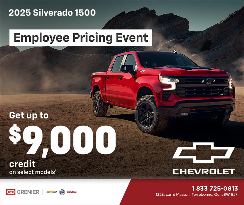 Get the 2025 Chevrolet Silverado 1500