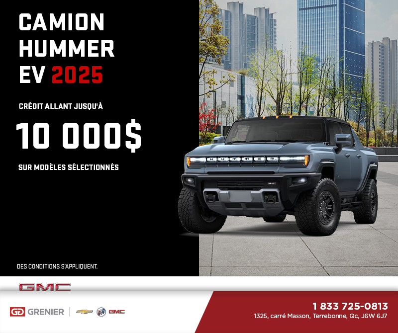 Le GMC Camion Hummer EV 2025