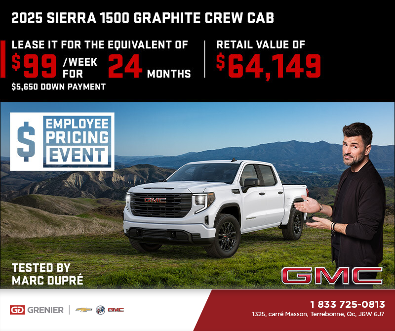 The 2025 GMC Sierra 1500