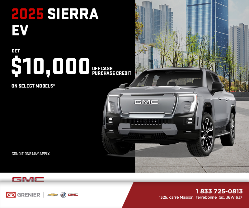 The 2025 GMC Sierra EV