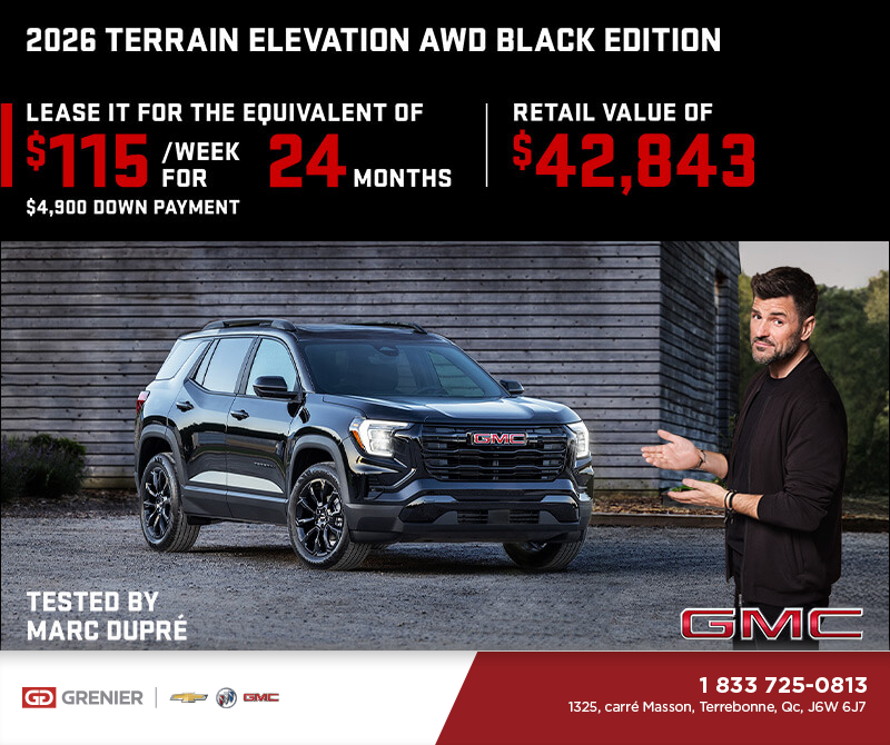 The 2026 GMC Terrain