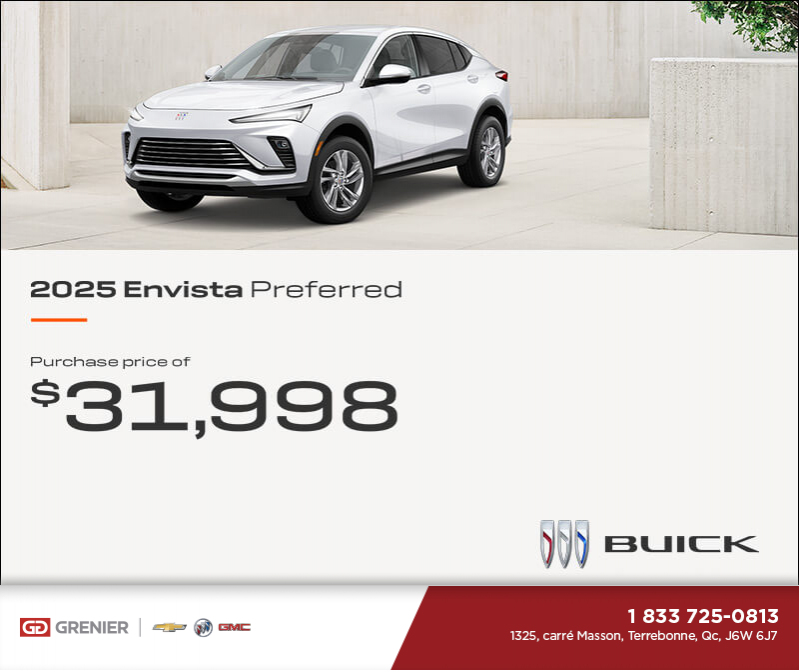 Get the 2025 Buick Envista