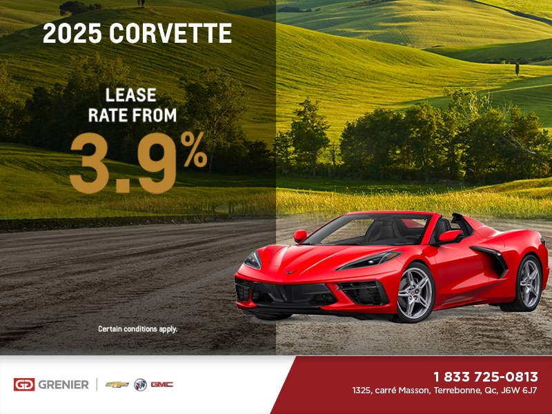 Get the 2025 Chevrolet Corvette