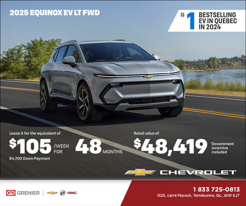 Get the 2025 Chevrolet Equinox EV
