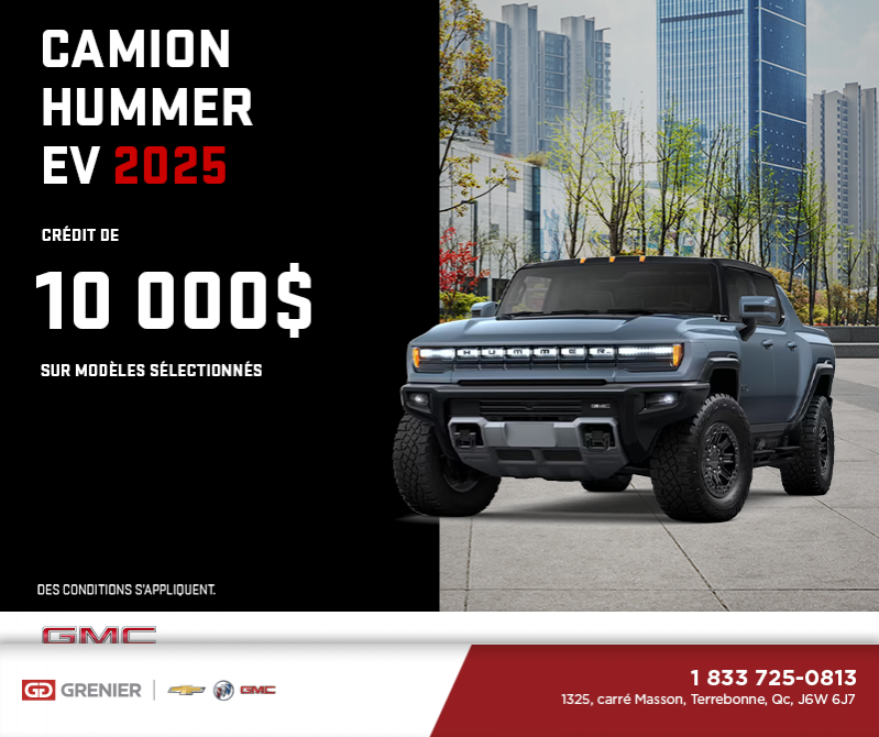 Le GMC Camion Hummer EV 2025