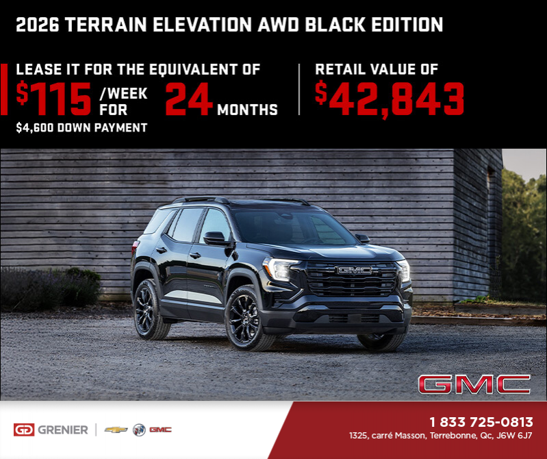 The 2026 GMC Terrain