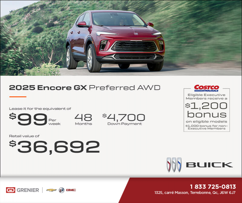 Get the 2025 Buick Encore GX