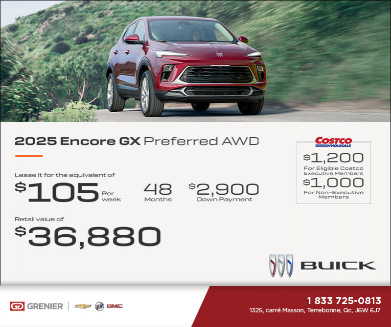 Get the 2025 Buick Encore GX