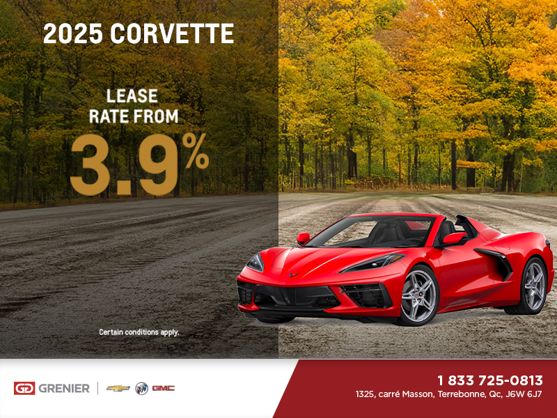 Get the 2025 Chevrolet Corvette