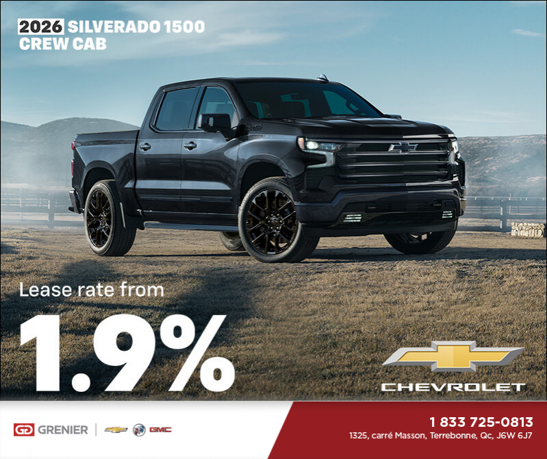 Get the 2026 Chevrolet Silverado 1500