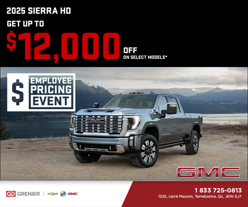The 2025 GMC Sierra HD