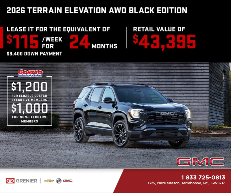 The 2026 GMC Terrain