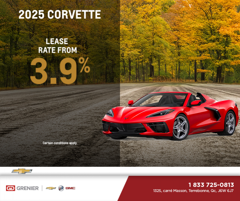 Get the 2025 Chevrolet Corvette
