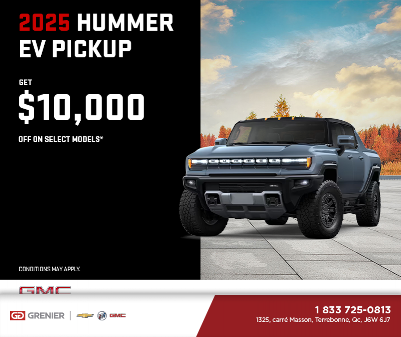 The 2025 GMC Hummer EV SUV