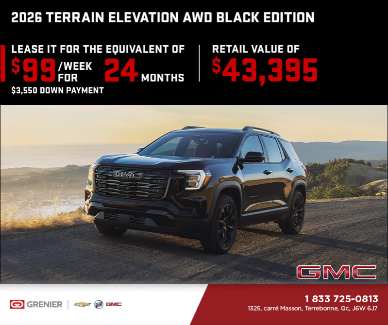 The 2026 GMC Terrain