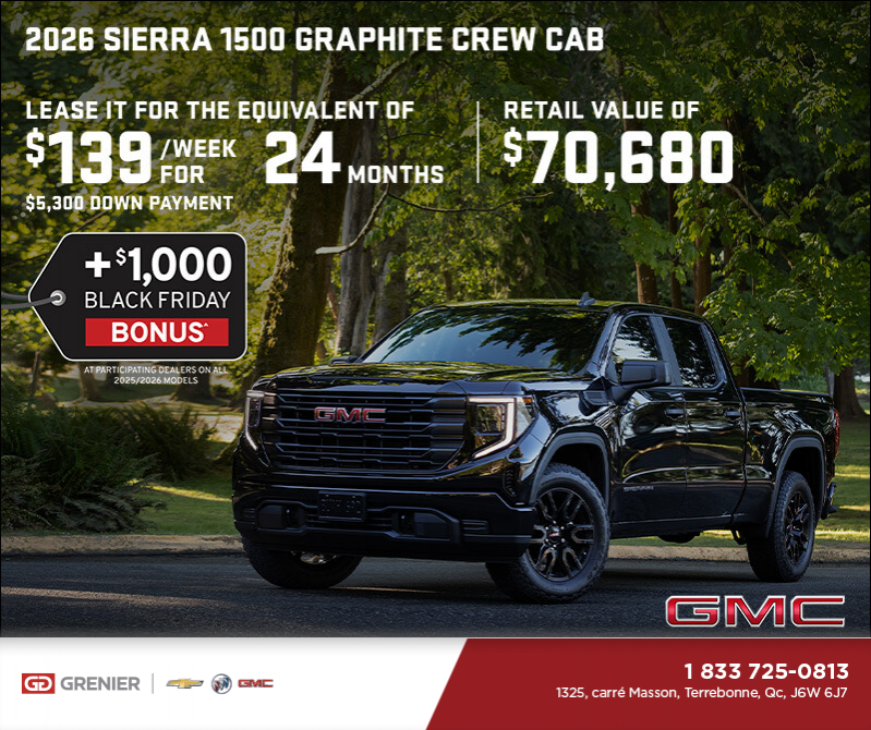 The 2026 GMC Sierra 1500