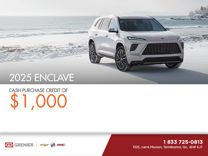 Get the 2025 Buick Enclave