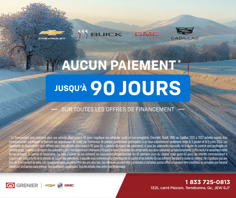 L'événement du mois Chevrolet