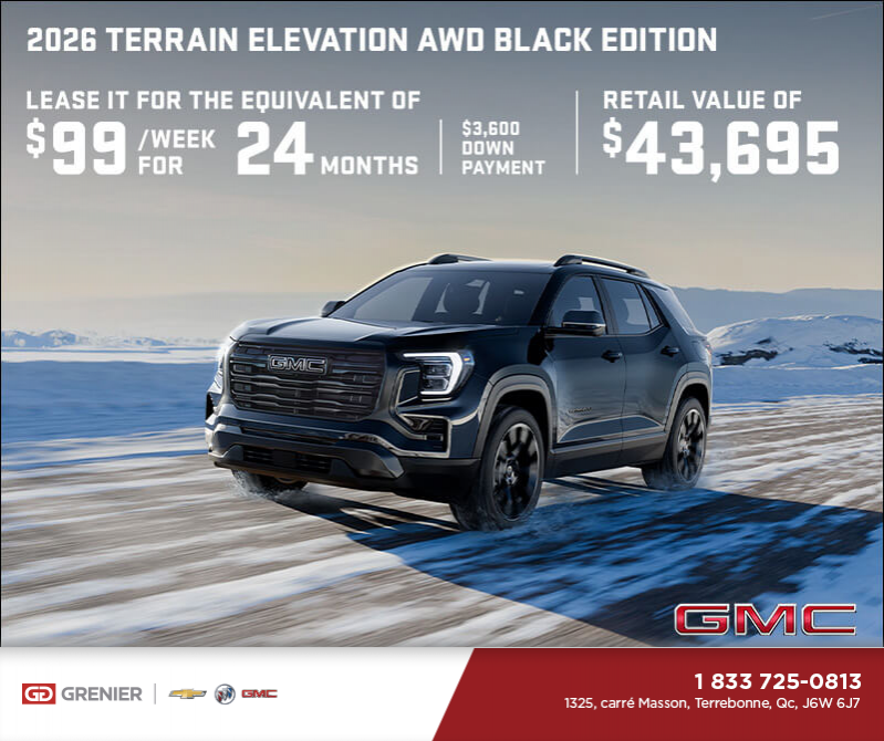 The 2026 GMC Terrain