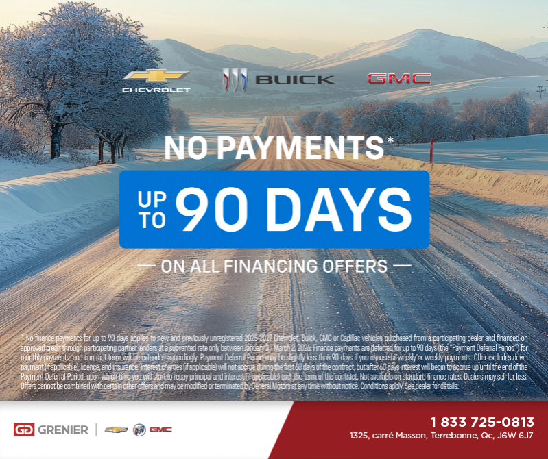 Chevrolet 90 Days Event!