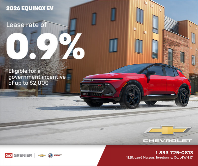 Get the 2026 Chevrolet Equinox EV