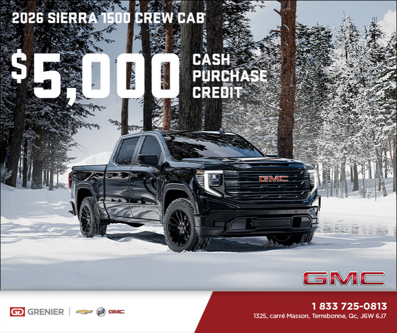 The 2026 GMC Sierra 1500