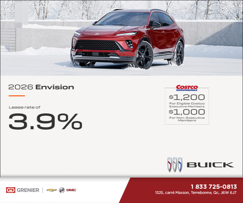 Get the 2026 Buick Envision