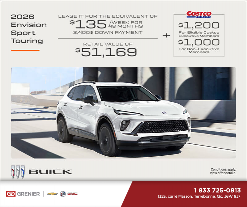 Get the 2026 Buick Envision