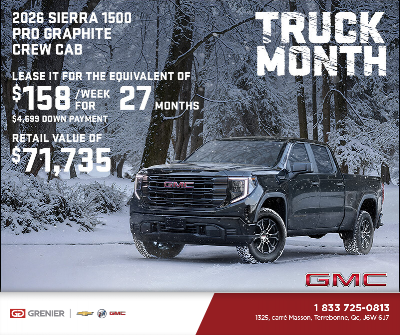 The 2026 GMC Sierra 1500 Pro Graphite Crew Cab