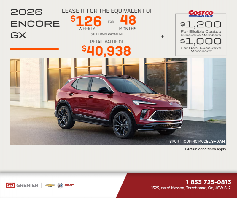 Get the 2026 Buick Encore GX