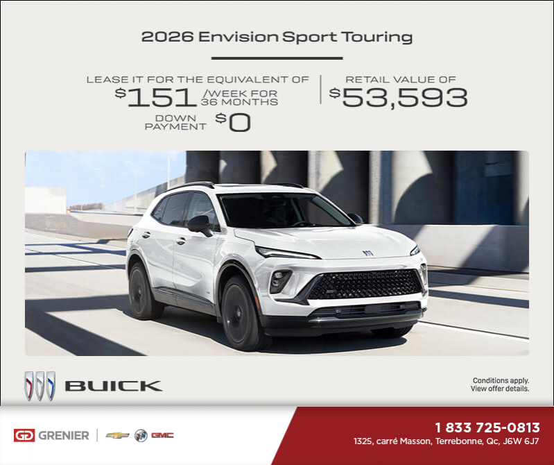 Get the 2026 Buick Envision