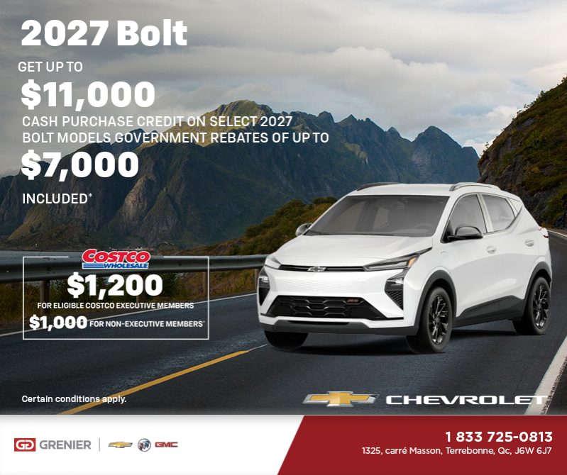 Get the 2027 Chevrolet Bolt
