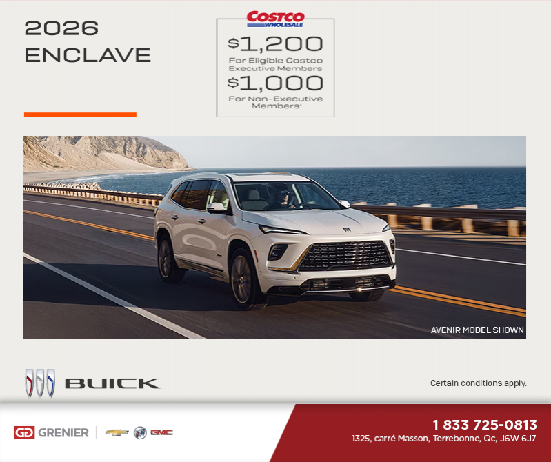 Get the 2026 Buick Enclave