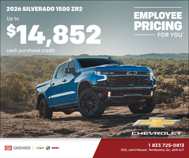 The 2026 Chevrolet Silverado 1500 ZR2