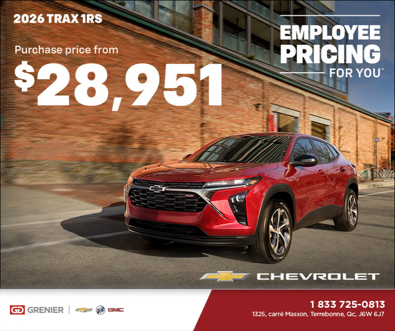 The 2026 Chevrolet Trax 2RS