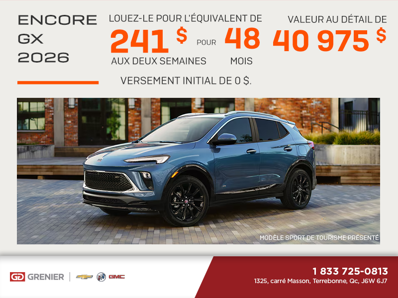 Buick Encore GX 2026