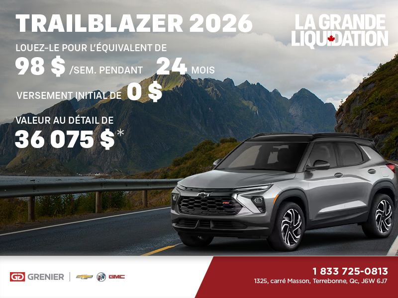 Chevrolet Trailblazer 2026