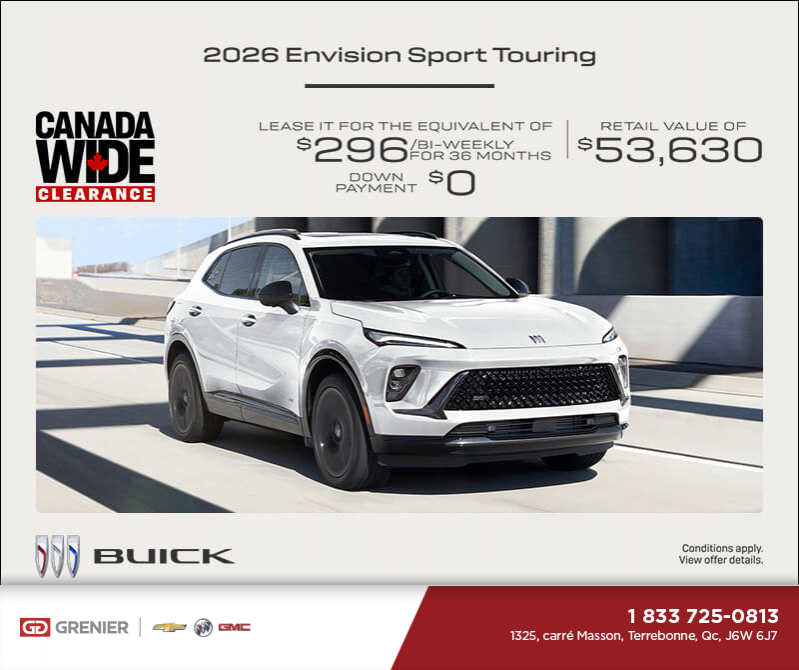 Get the 2026 Buick Envision