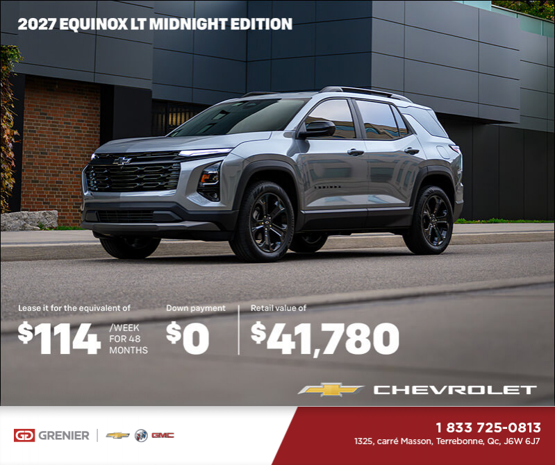 Get the 2026 Chevrolet Equinox