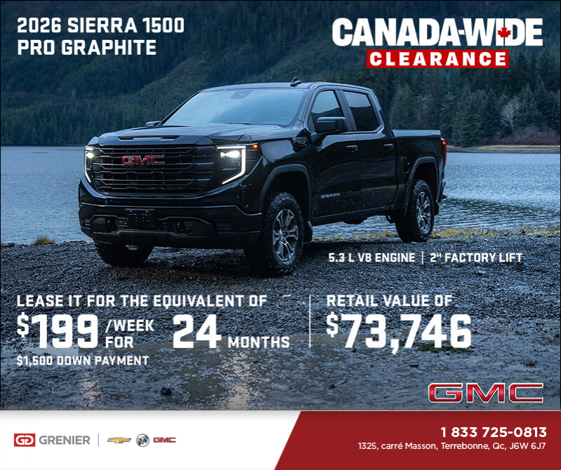 The 2026 GMC Sierra 1500 Pro Graphite Crew Cab