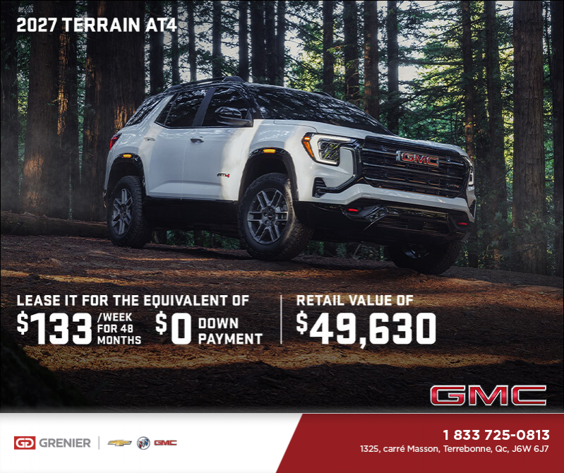 The 2027 GMC Terrain AT4