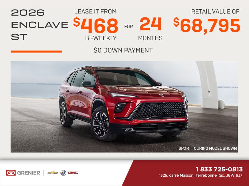 2026 Buick Enclave