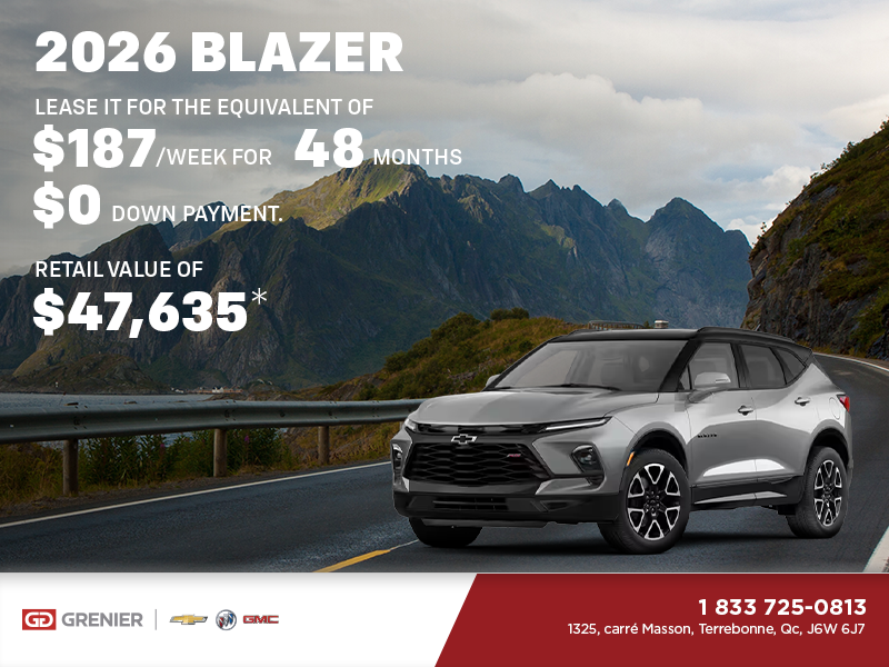 2026 Chevrolet Blazer