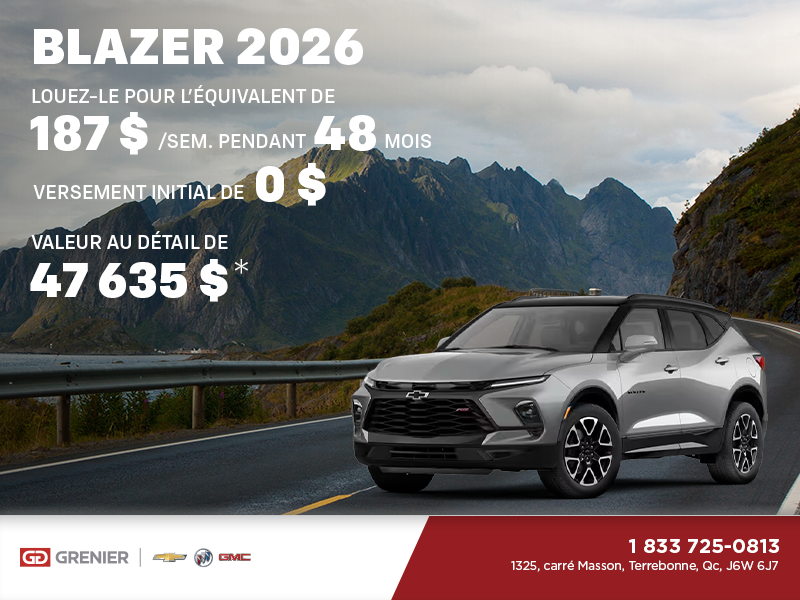 Chevrolet Blazer 2026