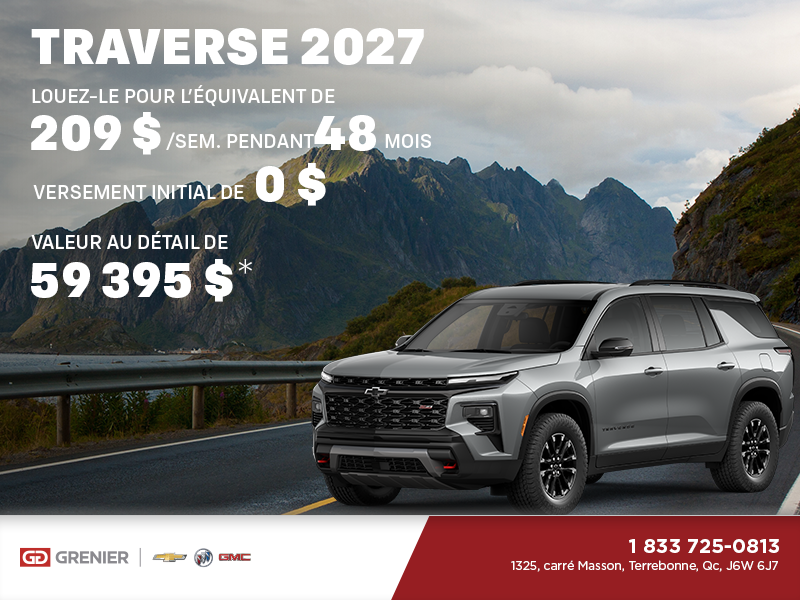 Chevrolet Traverse 2027